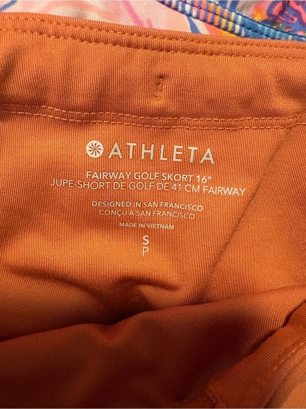 Women’s Athleta Fairway Golf Skort 16” size S